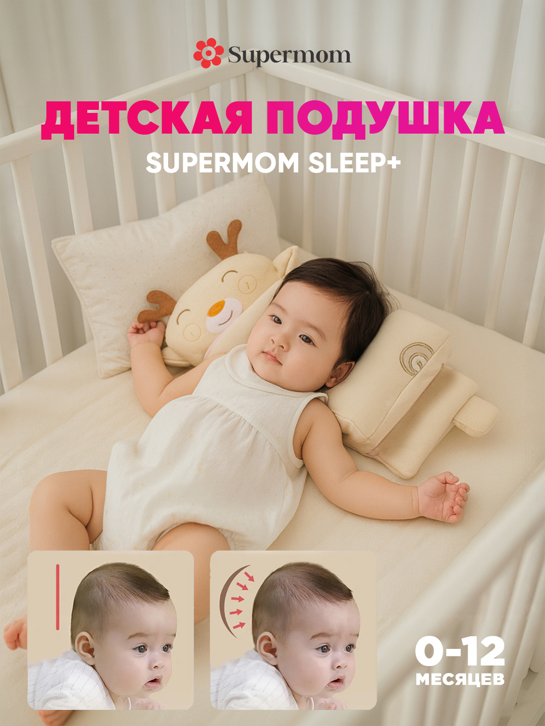 Подушка-позиционер для новорождённых — фото 3